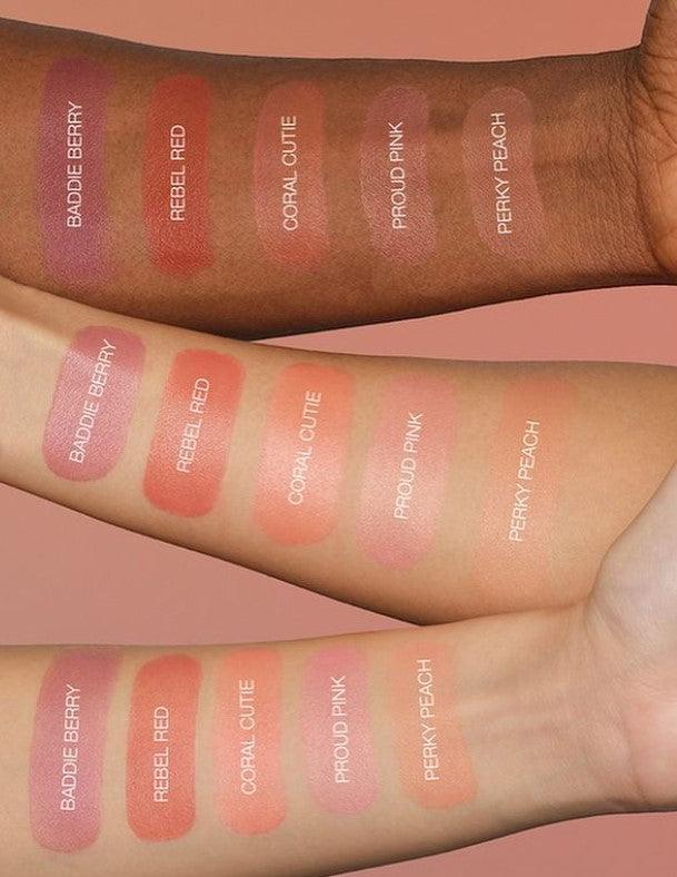 HUDA BEAUTY Cheeky Tint Blush Stick - Hydrating & Buildable Cheek Color