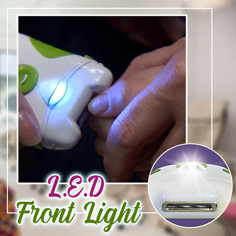 Electric Nail Care System - Safe and Easy Trimming & Filing