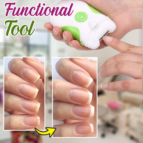 Electric Nail Care System - Safe and Easy Trimming & Filing