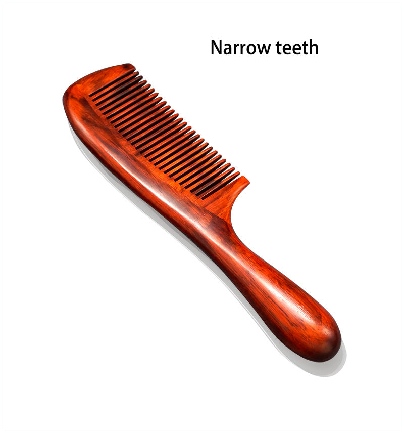 African Rosewood Luxury Massage Comb for Health and Hair Therapy