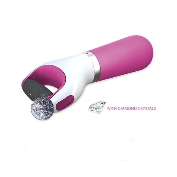 Pedi Perfect Extra Coarse Electric Foot File - Pink