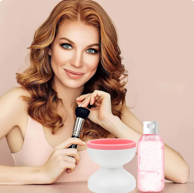 Silicone Electric Makeup Brush Cleaner and Dryer - Hygienic and Efficient