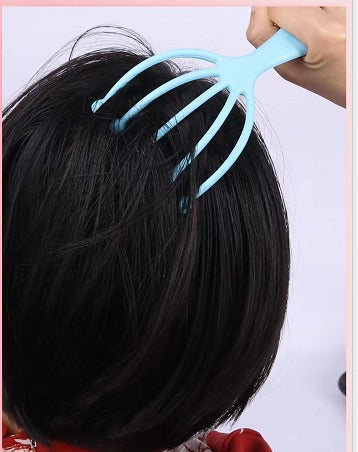 Scalp Massage Claw Set - 10 Steel Balls for Deep Relaxation and Stress Relief