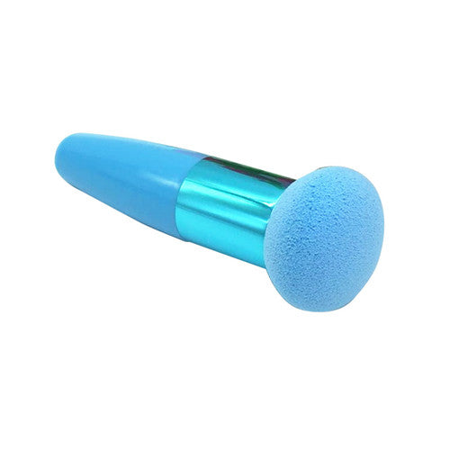 SAIANTTH Single Beveled Puff Makeup Brush for Blush, BB Cream & Liquid Foundation - Wet & Dry Use