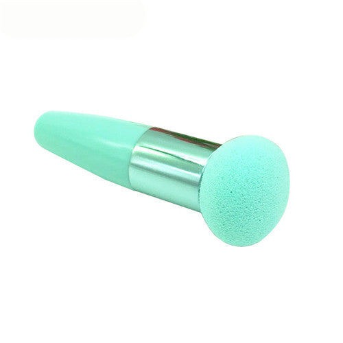 SAIANTTH Single Beveled Puff Makeup Brush for Blush, BB Cream & Liquid Foundation - Wet & Dry Use