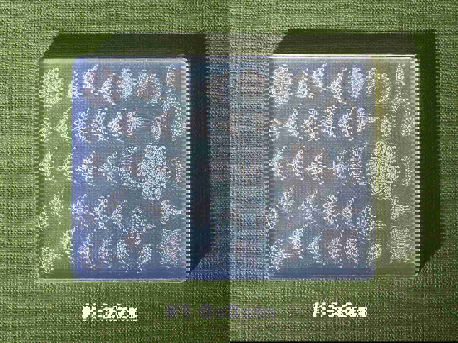 Art Frame & Mandala Dotting Silica Mould for DIY Nail Art Design