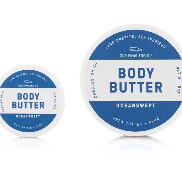 Old Whaling Body Butter Oceanswept 2oz Travel Size