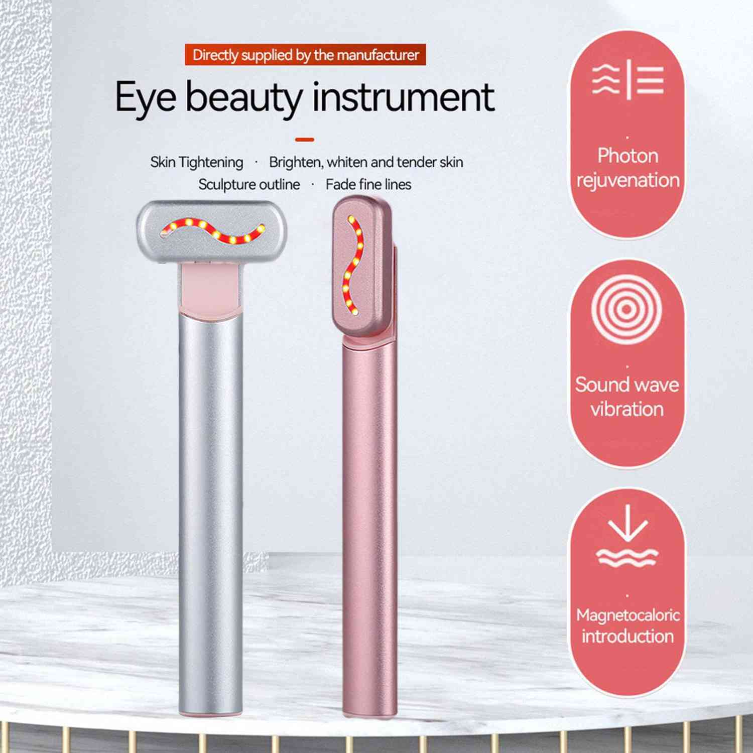 4-in-1 Skincare Facial Wand - Anti-Aging & Skin Tightening Device