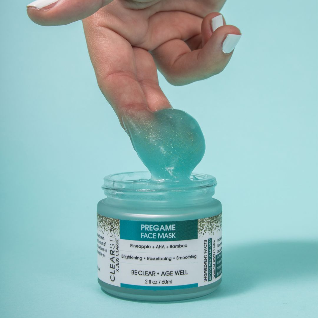PREGAME Face Mask x Jess Clarke by CLEARSTEM Skincare - Weekly Exfoliating Mask