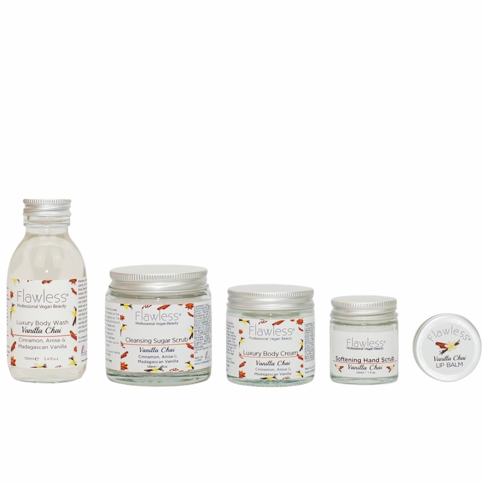 Vanilla Chai Beauty Gift Box - Vegan & Zero Waste Skincare Set