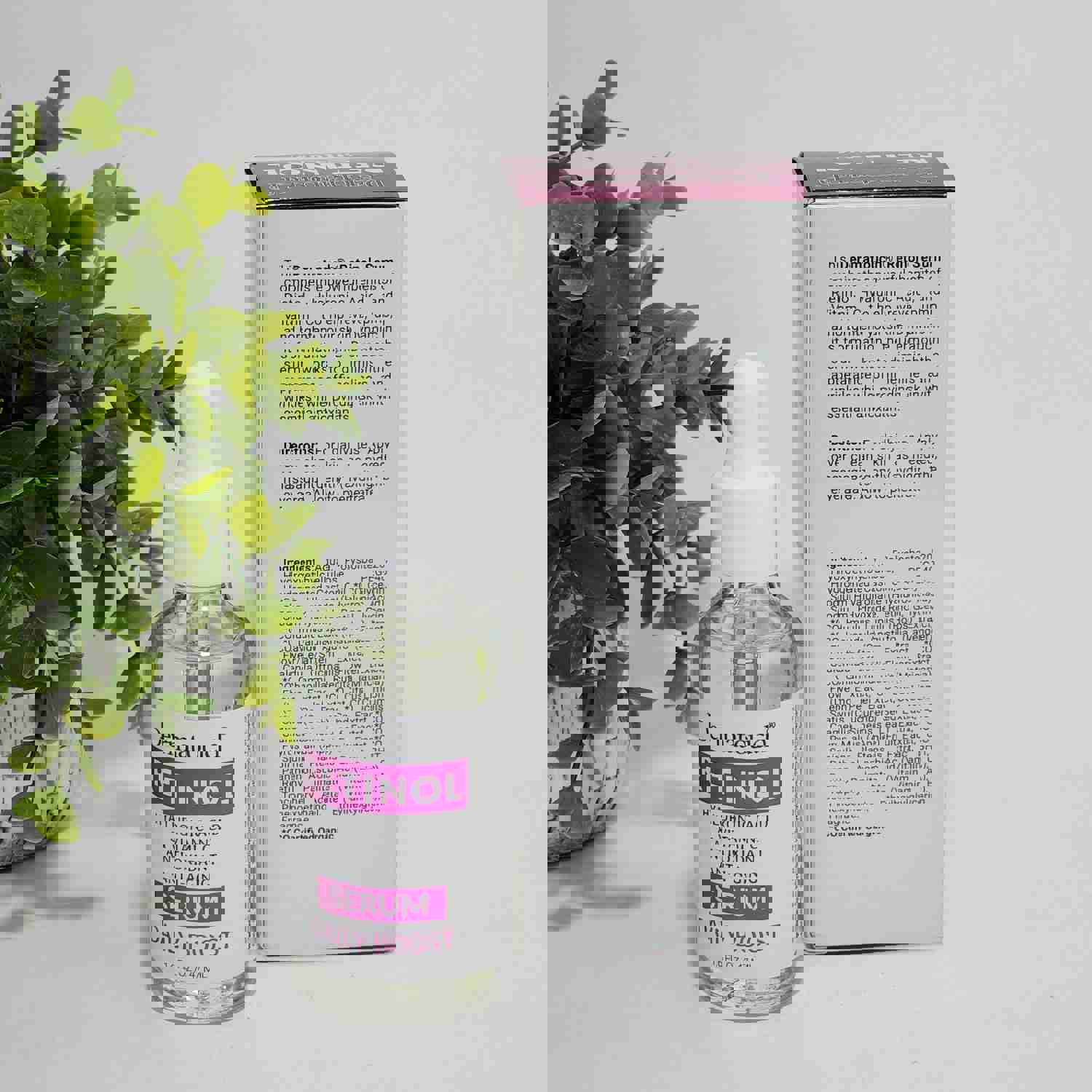 Dermatouch Retinol Hyaluronic Acid & Vitamin C Anti-aging Face Serum 1.6 oz