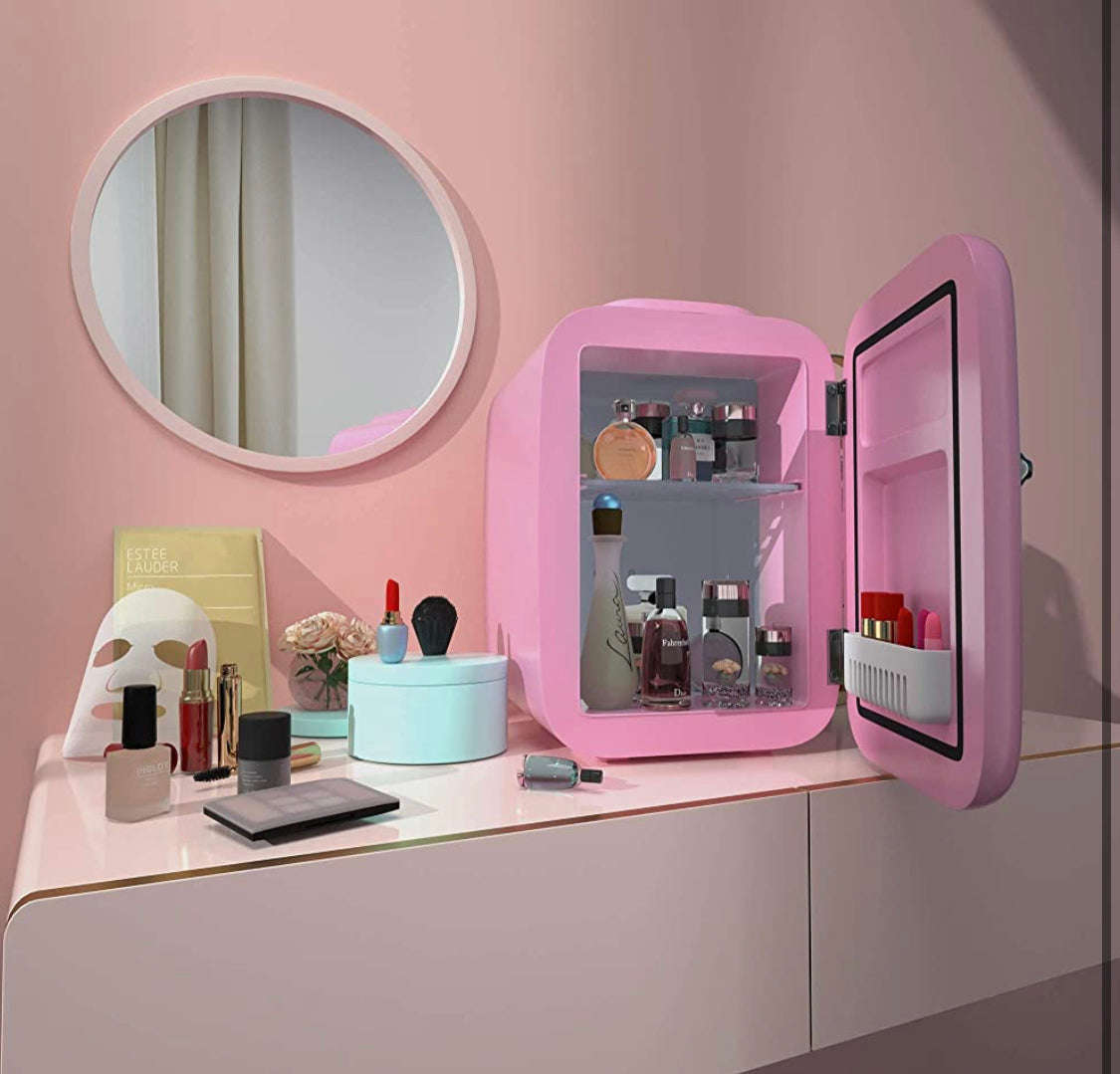 Beauty Fridge for Skincare and Makeup Storage