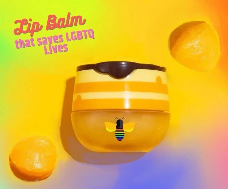 Pride Bee Honey Lip Balm Bundle (Buy 2 Get 1 Free + Free Sticker Pack)