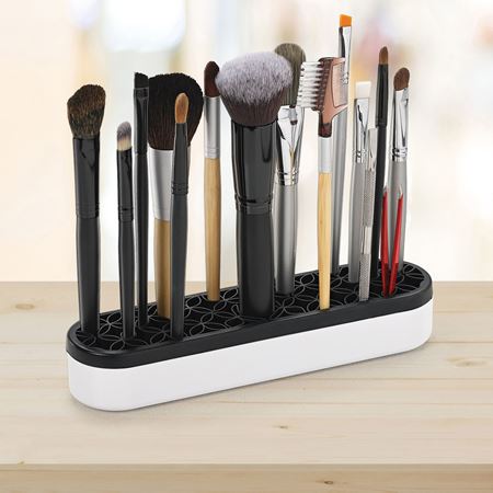 Silicone Makeup Brush Holder - Beauty Tool Organizer