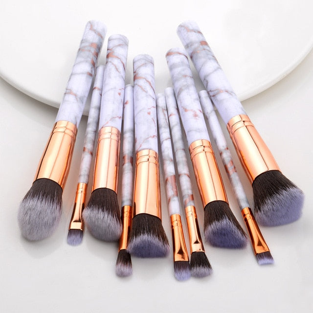 5/15Pcs Makeup Brushes Tool Set for Cosmetic Powder, Eye Shadow, Foundation, and Blush Blending