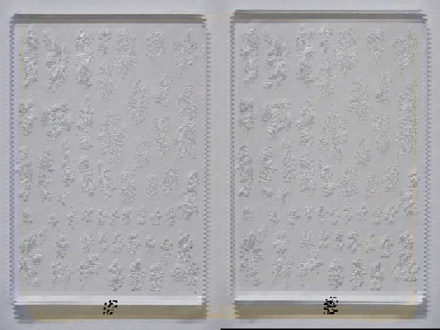 Flower Daisy Rose Tulip Silica Mould for Nail Art DIY Decal Design