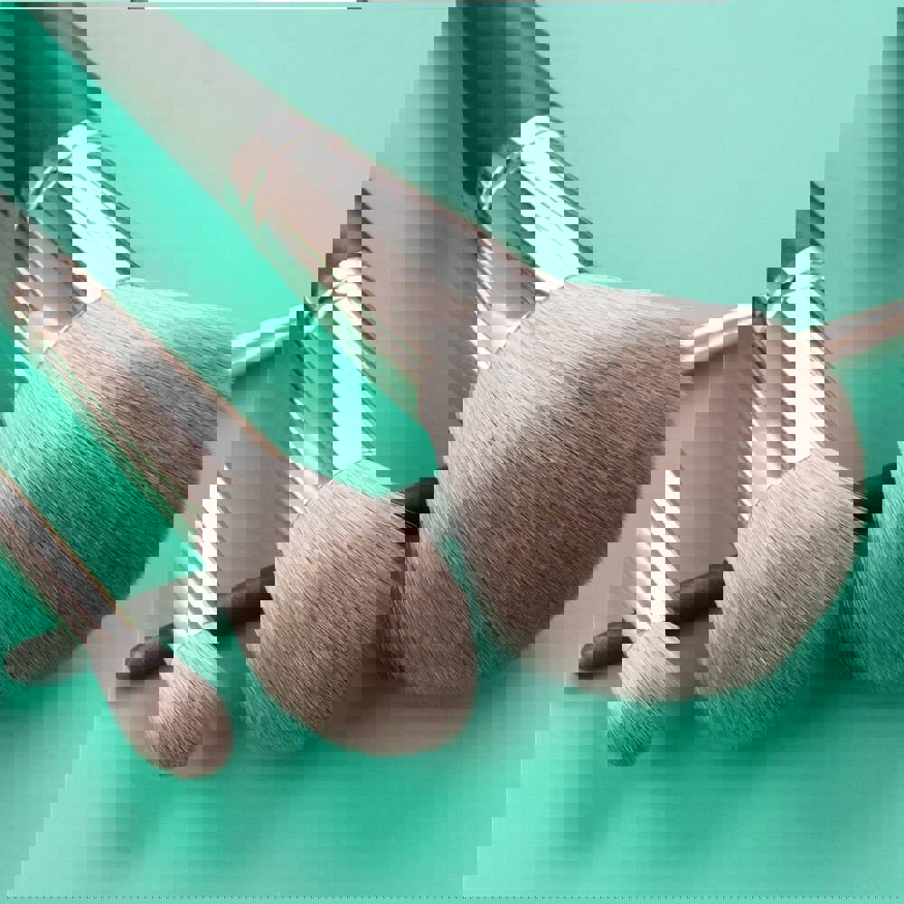 14pcs Professional Green Makeup Brushes Set - Soft Synthetic Hair for Flawless Makeup Application