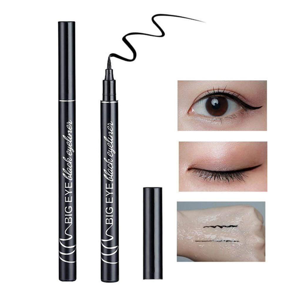 YANQINA 36H Waterproof Black Liquid Eyeliner Pencil - Smudge Proof & Long-lasting