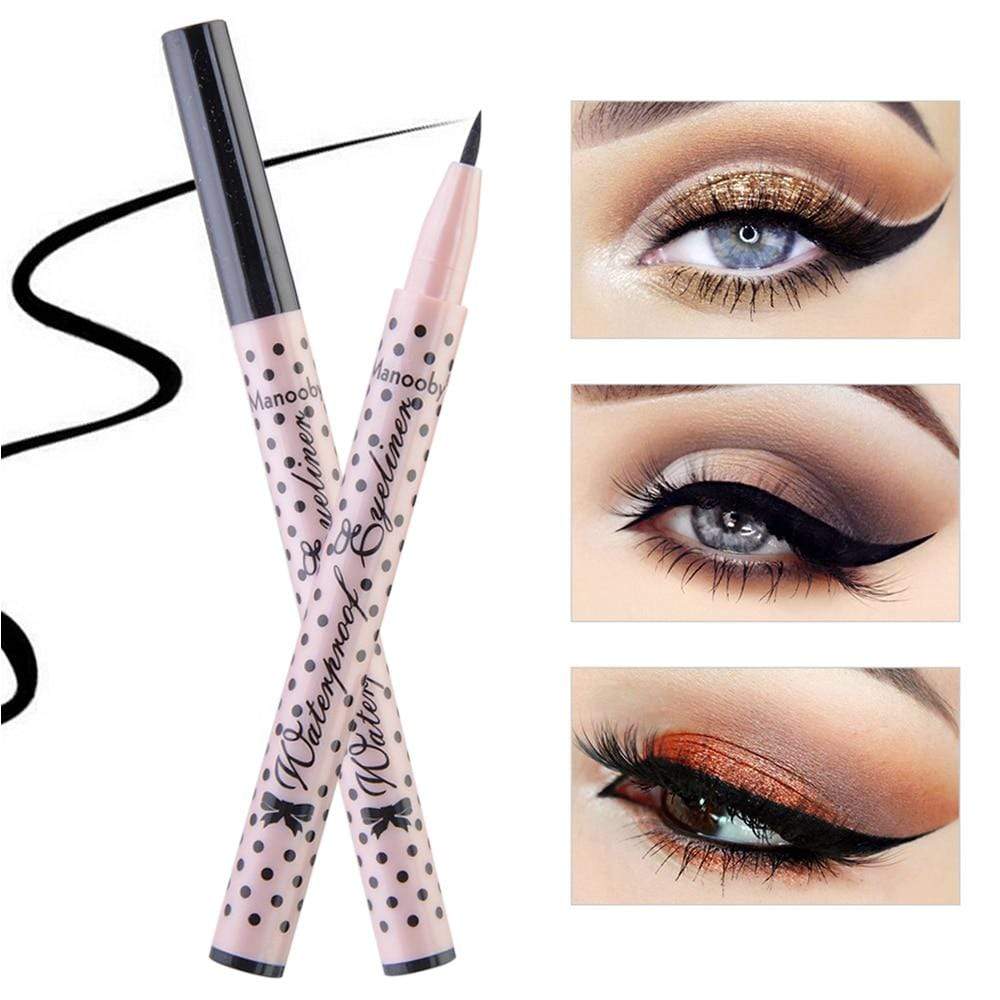 YANQINA 36H Waterproof Black Liquid Eyeliner Pencil - Smudge Proof & Long-lasting