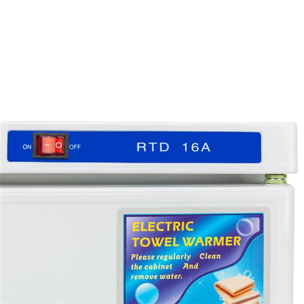 UV & Heating 16L Towel Tool Sterilizer Warmer Cabinet for Spa, Salon, and Home Use