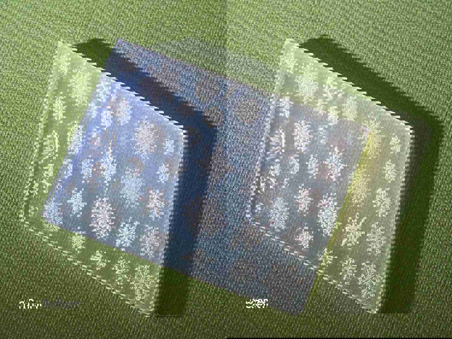 Winter Snow Flake Silica Mould for Nail Art DIY Decal Design