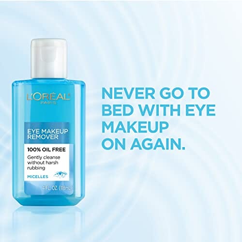 L'Oreal Paris Dermo-Expertise Oil-Free Eye Makeup Remover, Gentle & Refreshing, 4 fl. oz.