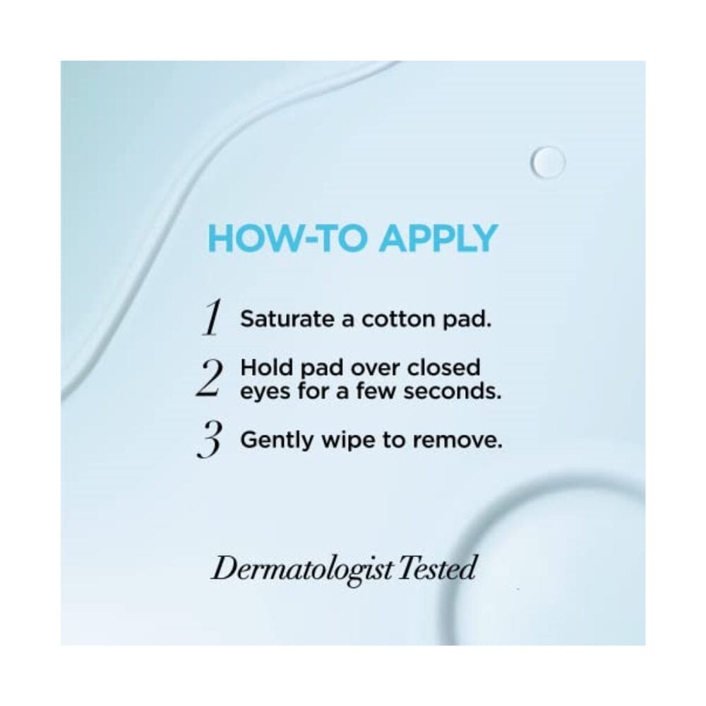 L'Oreal Paris Dermo-Expertise Oil-Free Eye Makeup Remover, Gentle & Refreshing, 4 fl. oz.