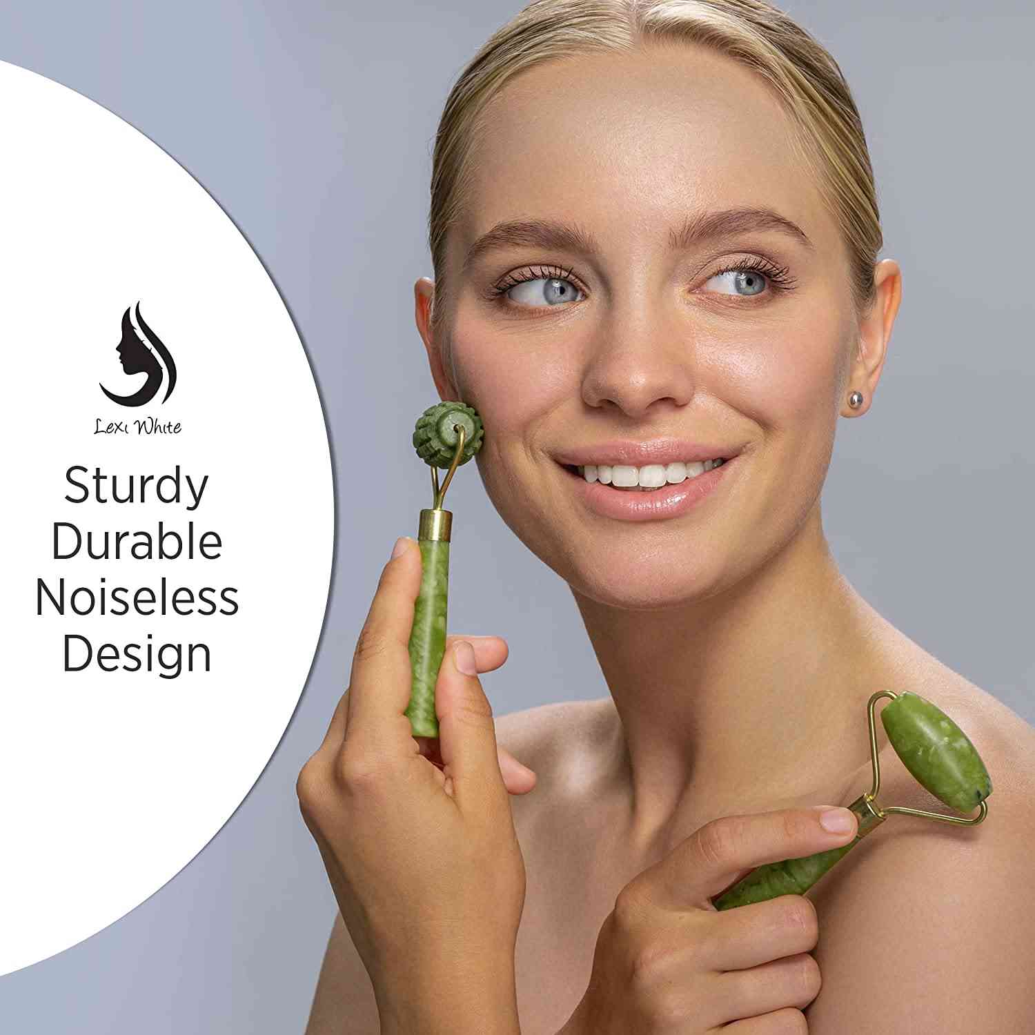 Jade Roller for Face Skin Care and Beauty Enhancement