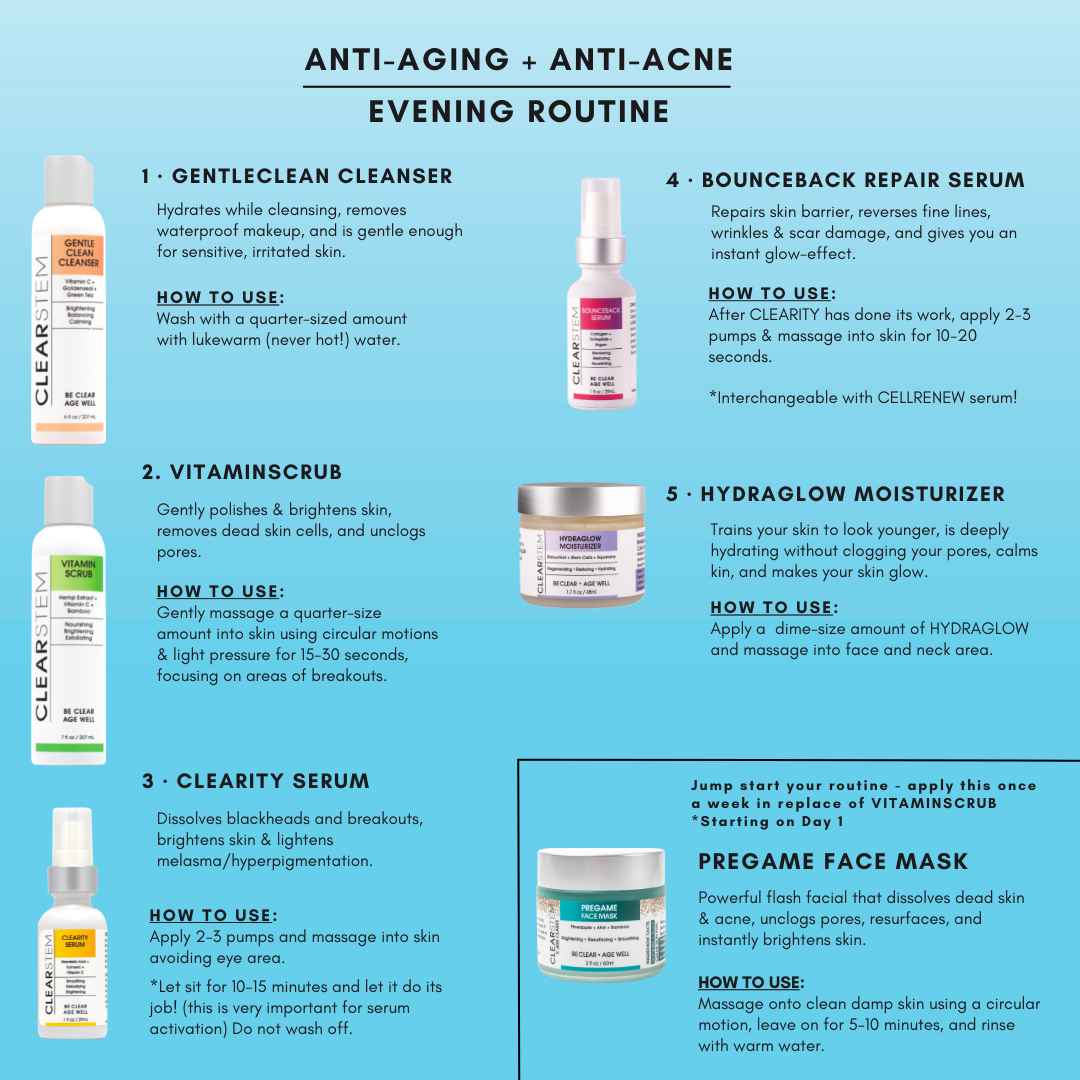 HYDRAGLOW Stem Cell Moisturizer - Regenerating & Hydrating by CLEARSTEM Skincare