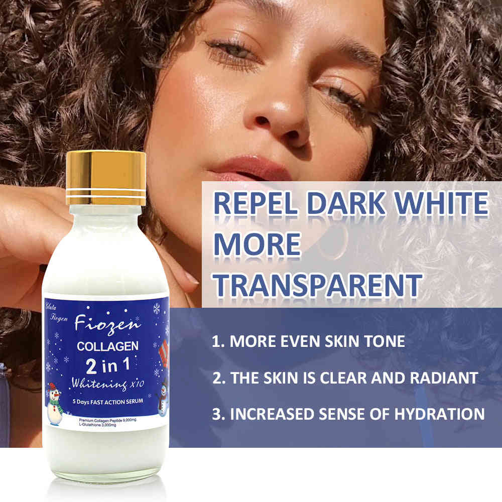 5D Gluta Collagen Whitening Fast Action Anti-Wrinkle & Anti-Aging Firming Skin Serum 125ml