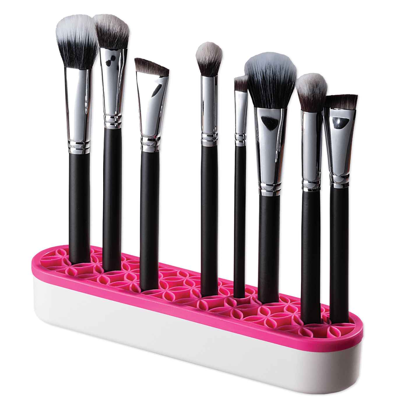 Premium Silicone Makeup Brush Organizer Holder