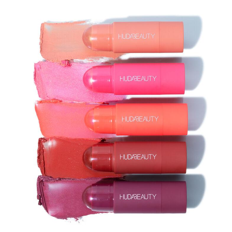 HUDA BEAUTY Cheeky Tint Blush Stick - Hydrating & Buildable Cheek Color