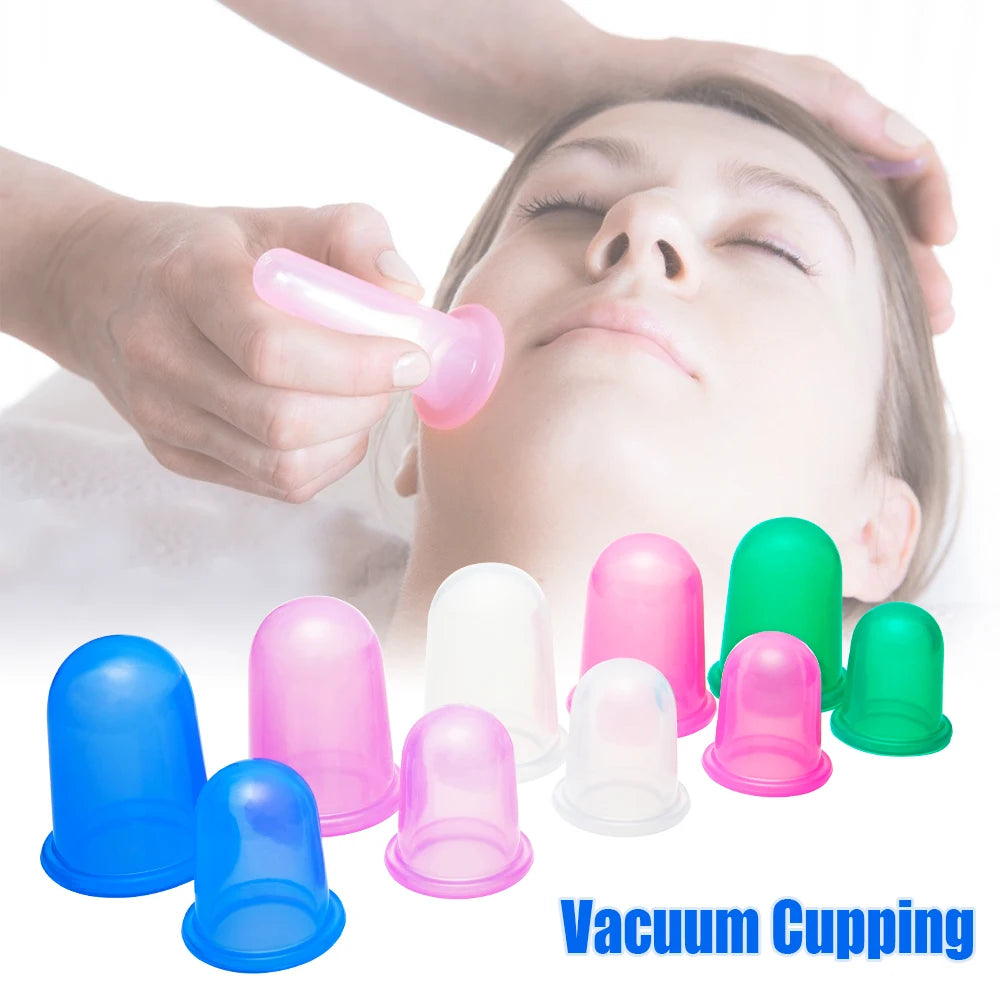 Silicone Cupping Massager for Home Spa and Skincare