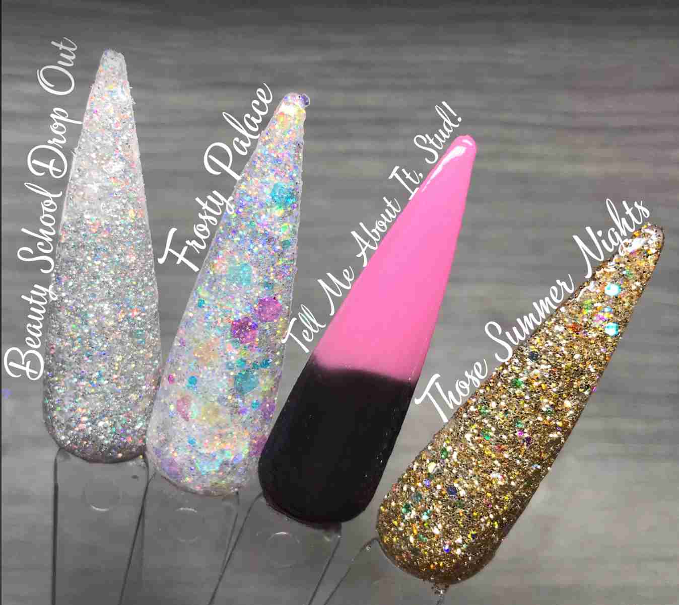 Grease-Inspired Nail Dip Powder Collection