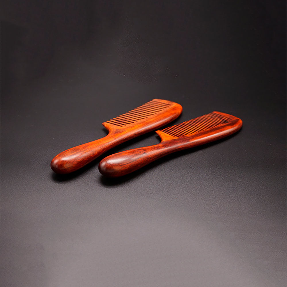 African Rosewood Luxury Massage Comb for Health and Hair Therapy