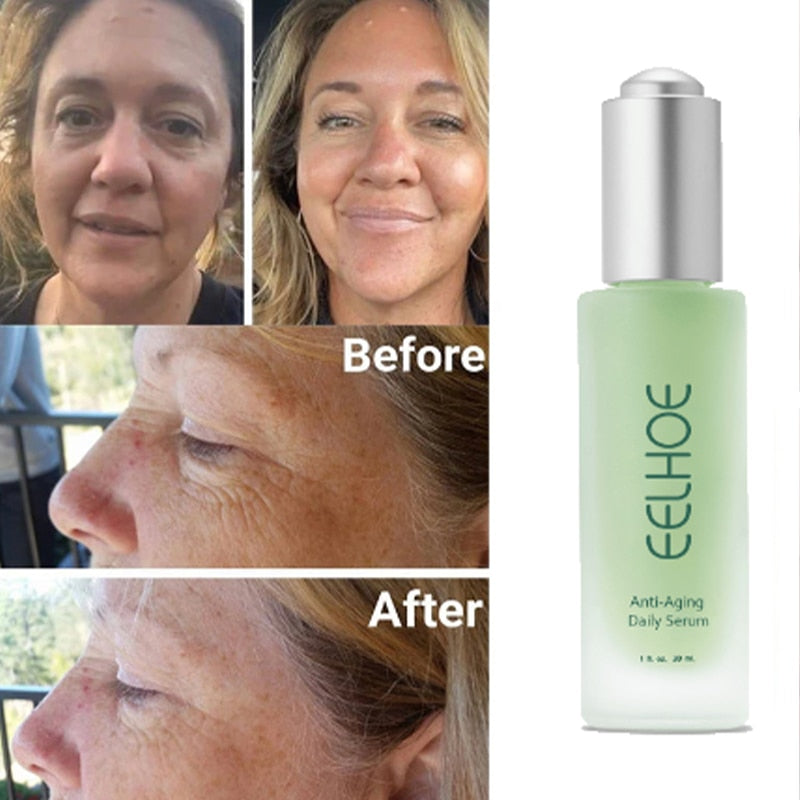 Anti-Aging Collagen Firming Facial Serum for Wrinkle Reduction & Skin Brightening